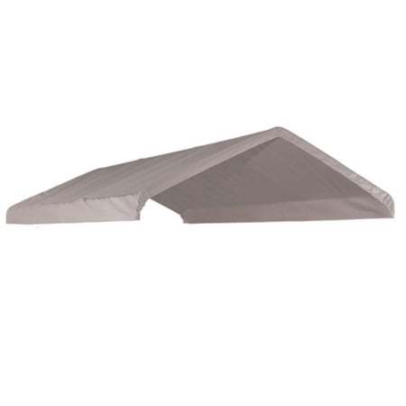 18×30 Canopy White Replacement Cover For 2 In. Frame; Fr Rated