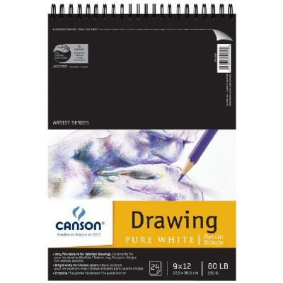 Canson C100510890 9 In. X 12 In. Drawing Sheet Pad