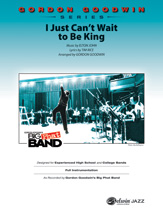 Alfred 00-24867 I JUST CANT WAIT TO BE KING-JGG Alfred 00-24867 I JUST CANT WAIT TO BE KING-JGG