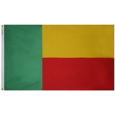192120 4 ft. X 6 ft. Nyl-Glo Benin Flag