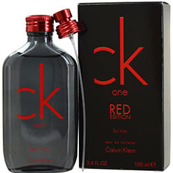 249498 Ck One Red Edition By Edt Spray 3.4 Oz - Limited Edition