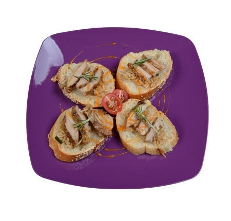1510-prp Purple Dinner Plate