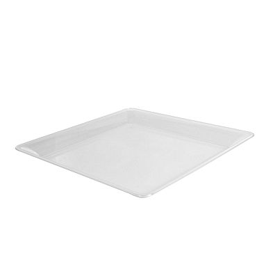 3500-cl Clear 10.75'' X 10.75'' Square Tray