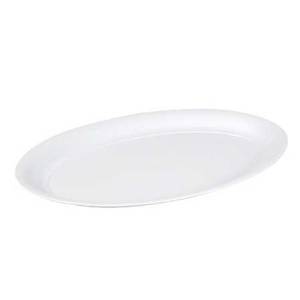 3515-wh White Small Oval Tray