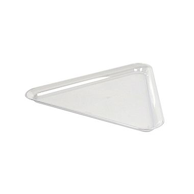 3561-cl Clear Triangle Tray