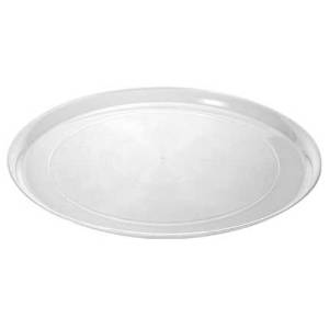 7201-cl Clear Supreme 12'' Round Tray