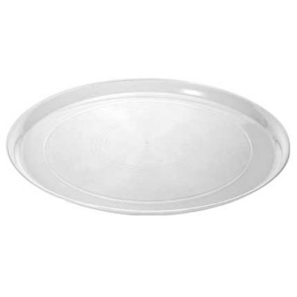 7221-cl Clear Supreme 22'' Round Tray