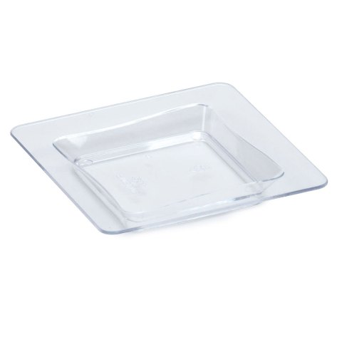 6200-cl Clear 3'' X 3'' Serving Tray