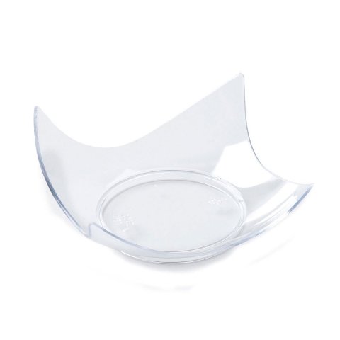 6203-cl Clear Tiny Torte Appetizer Tray