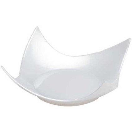 6203-wh White Tiny Torte Appetizer Tray