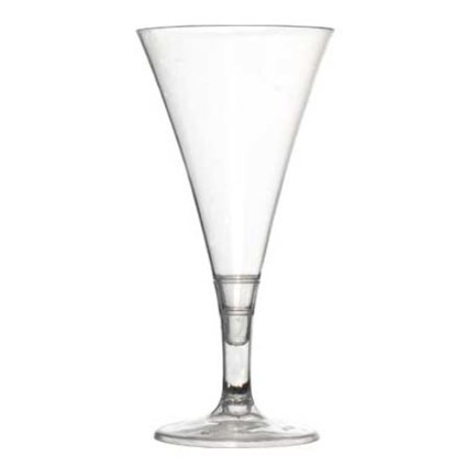 6414-cl Clear Tiny Champagne Flute- 2 Oz. - 2 Pc