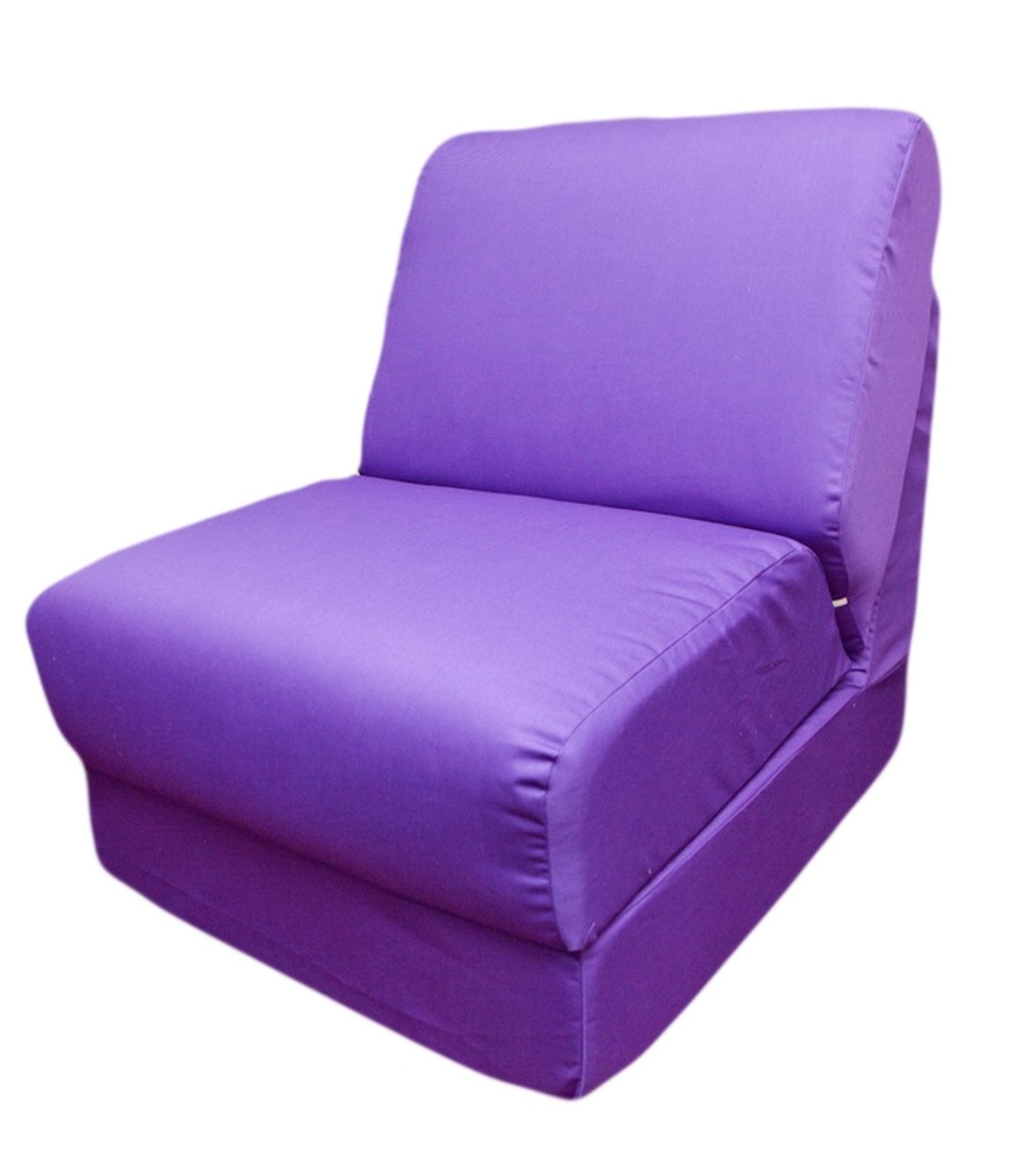 Teen Chair With Pillow Purple Canvas