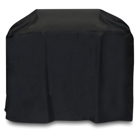 54 In. Cart Style Grill Cover - Black