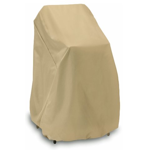 48 In. High Stack Chair Cover - Khaki