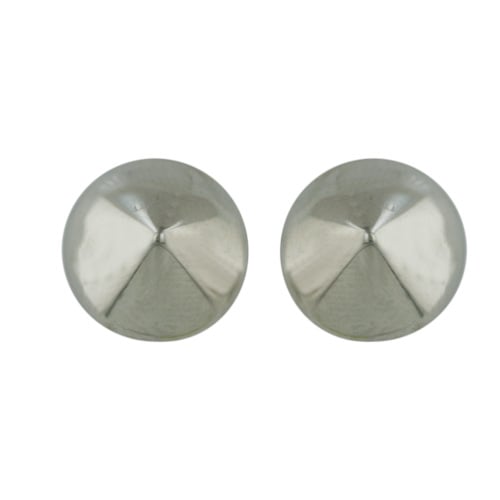 Vera & Co., Inc. 2s-6114 Sterling Silver Plain Earring Spiky Stud