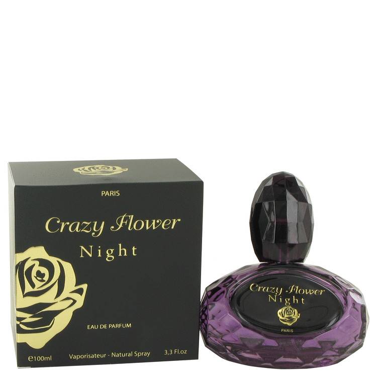 498685 Crazy Flower Night By Eau De Parfum Spray 3.4 Oz