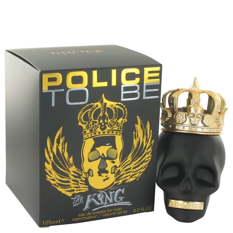 503474 Police To Be The King By Eau De Toilette Spray 4.2 Oz