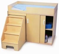 Wb0648 Step Up Toddler Changing Cabinet