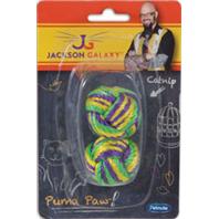 -jackson Galaxy Puma Paw With Catnip Bell- Multicolored 2 Pack
