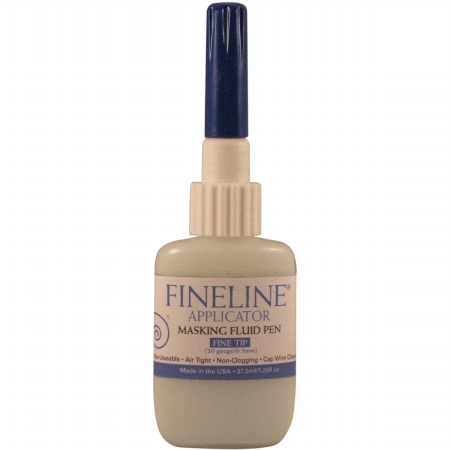 4449 Fineline Masking Fluid Pen 20 Gauge W/masking Fluid-1.25 Ounces