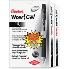 Of America PENK437ASW2 Pen-Gel-Med-24/Pk-Bk