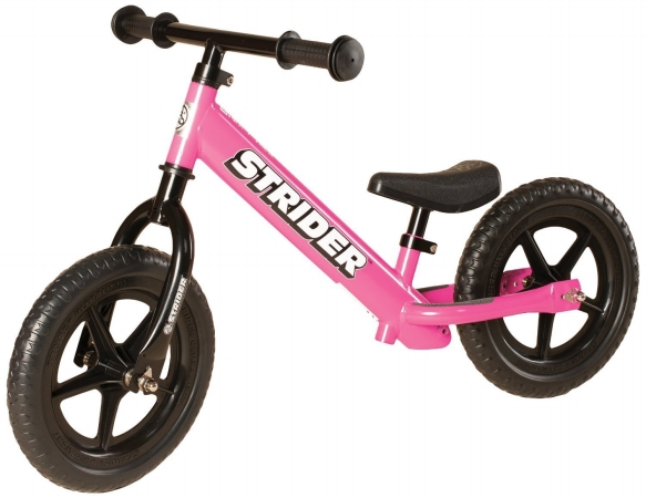 Strider 12 Classic No-pedal Balance Bike - Pink