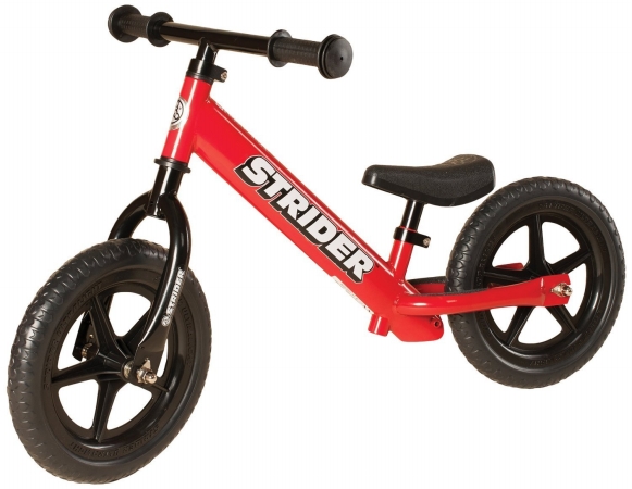 Strider 12 Classic No-pedal Balance Bike - Red