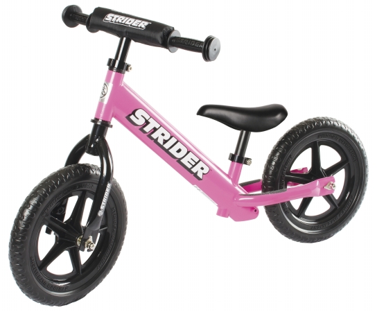 Strider 12 Sport - Pink W/xl Seat Post And Saddle