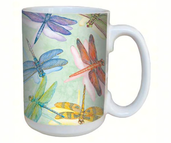 Tfg79016 Dragonflies Mug 15 Oz