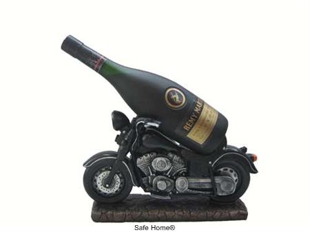 Dwkhh38386 Black Moto Wine Holder