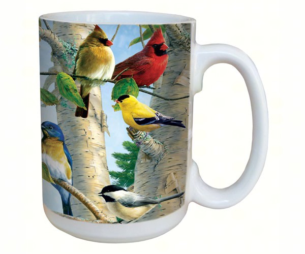 Tfg79140 Favorite Songbirds Mug 15 Oz