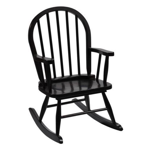 Children's Windsor Rocking Chair In Espresso Color