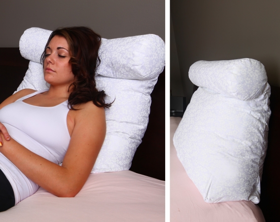 Relx03-whit Relax In Bed Pillow - Full Size