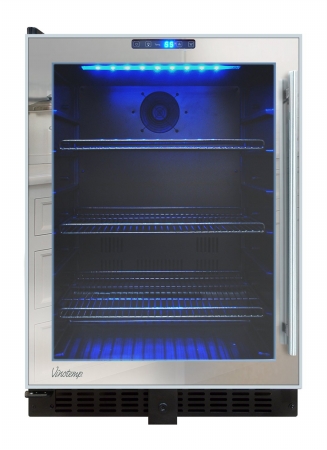 Vt-54 Mirrored Touch Screen Beverage Cooler