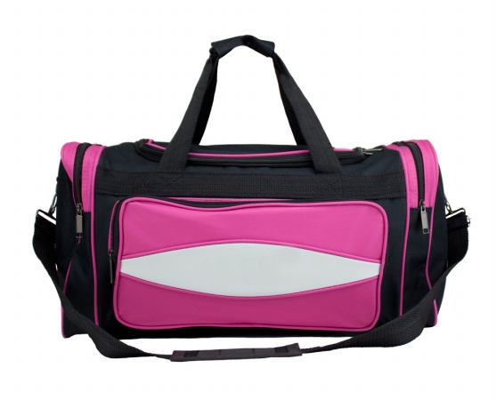Scoa-503 20 Inch Pink 600hd Tuff Cloth Canvas Duffel Bag