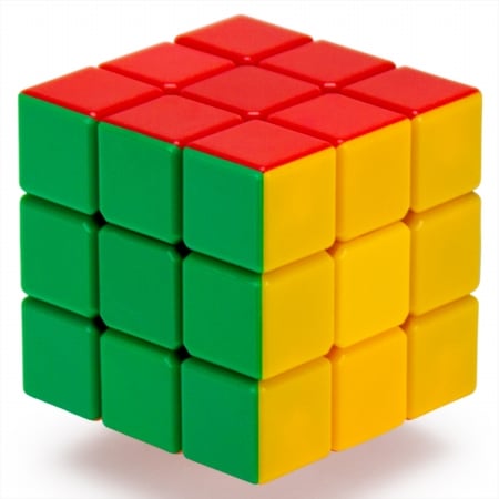 Tpuz-101 3x3x3 Stickerless 6-color Speed Puzzle Cube