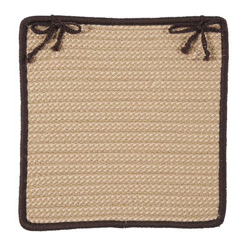 Boat House - Brown Chair Pad (set 4)