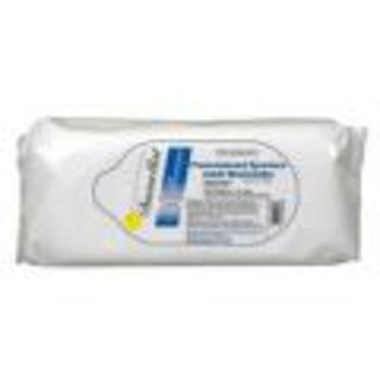 676117 Premoistened Washcloths - Adult, 9 x 13, Resealable Case of 12