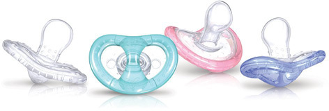 1785356 Nuby? Ortho Oscillating Pacifier 0-6 Months 2-pack Case Of 24