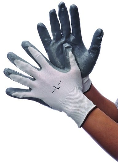 1820441 Nitrile Coated Gloves Large Case of 72
