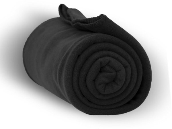 1853342 Fleece Blanket - Black Case Of 24