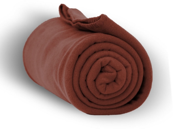 1853345 Fleece Blanket - Cocoa Case Of 24