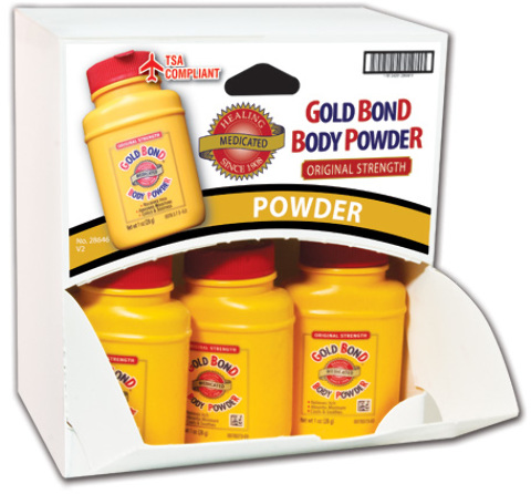 1865456 Gold Bond Body Powder 1 Oz Dispensit Case Case Of 144