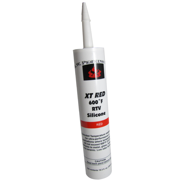 Xt Extended Temp. Red Silicone Sealant, 10.3 Oz. Cartridge, Pk Of 12 76r