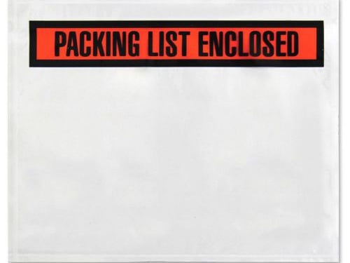 Pre-labeled Packing Slip Envelope