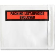 Pre-Labeled Waterproof Packing Envelopes