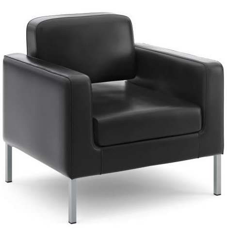 Basyx VL887 Leather Club Chair