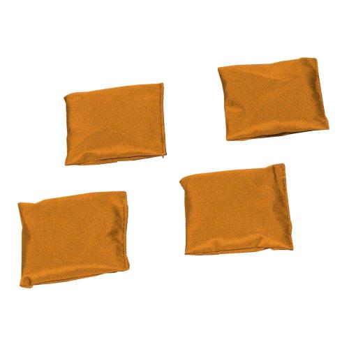 Orange Bean Bags (set Of 4)