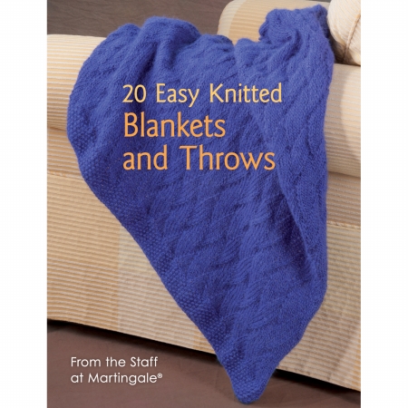 -20 Easy Knitted Blankets & Throws
