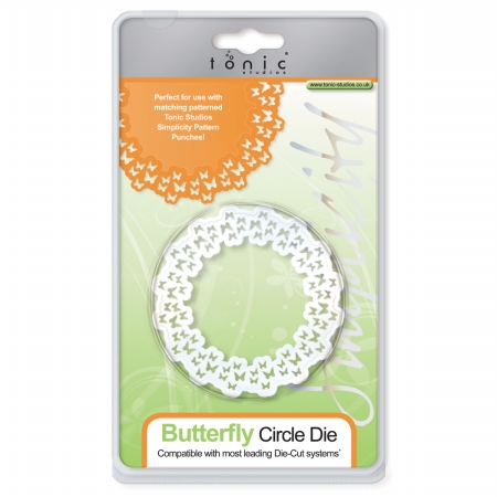 UPC 836445001353 product image for Simplicity Die Cutting Templates-Butterfly Circle 3.375X3.375 | upcitemdb.com